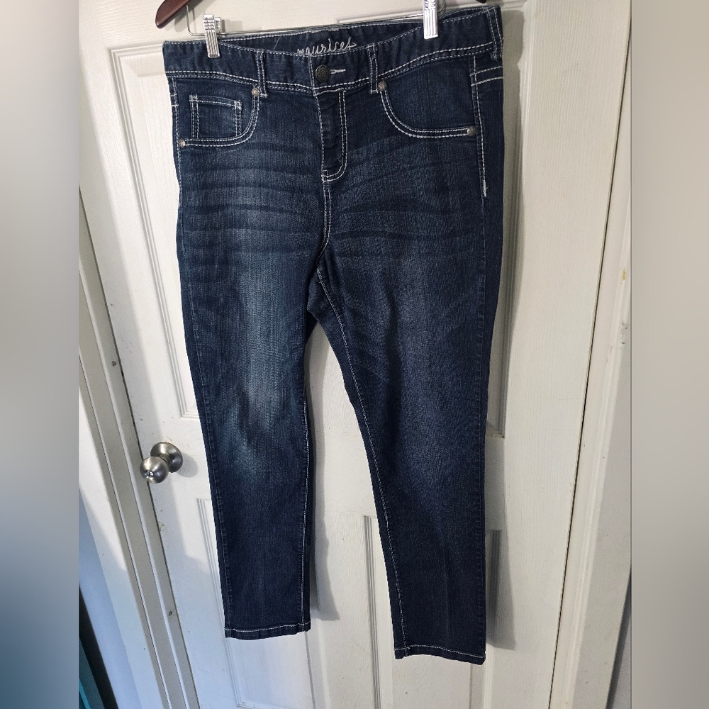 Women's Maurices Jeans Sz 18